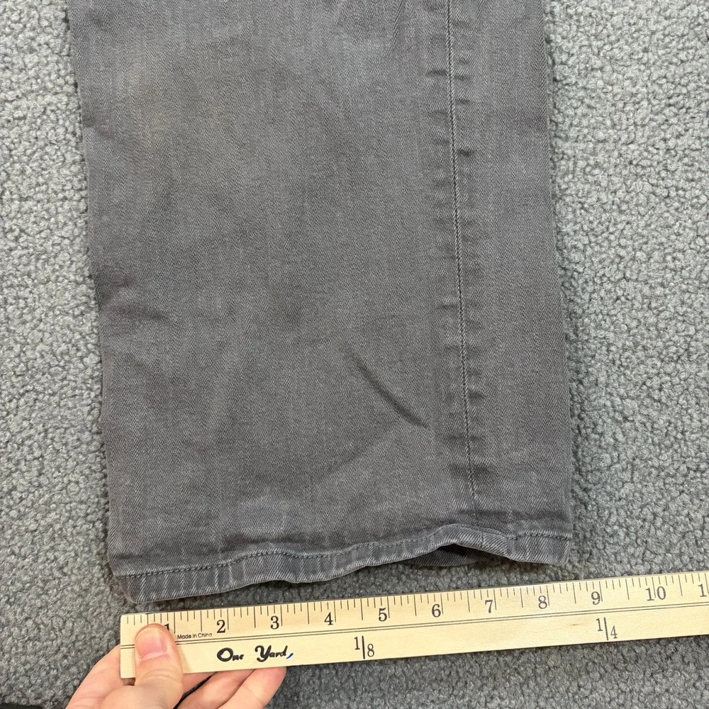 DL1961 Jeans Mens 40 Charcoal Avery Modern Straight Leg Stretch Denim Pants